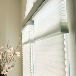 Honeycomb blinds are energy saving