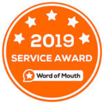 V Custom Blinds 2019 Word of Mouth Service Award